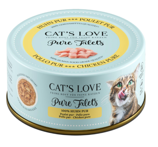 CAT'S LOVE Filet Huhn Pur 100g