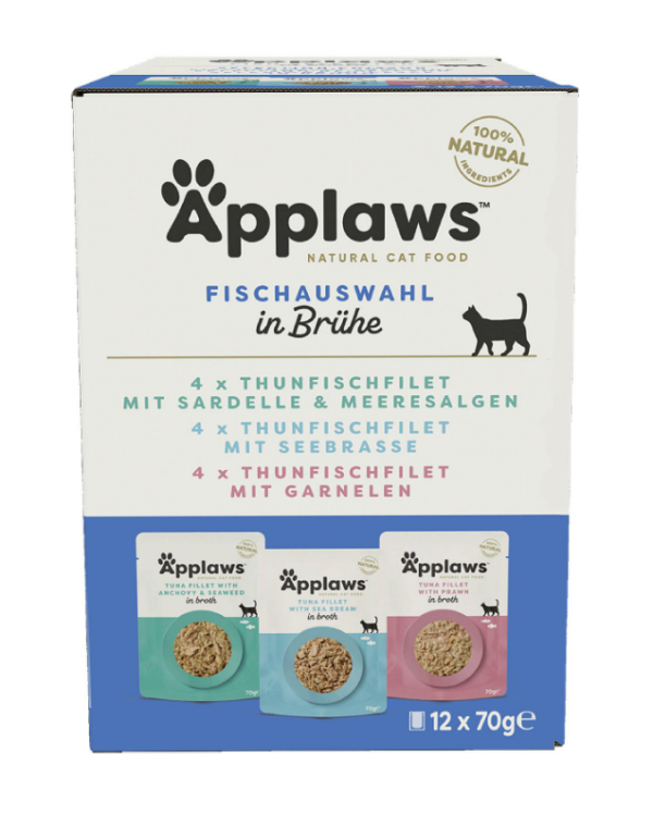 Applaws Pouch Fish Multipack 12x70g